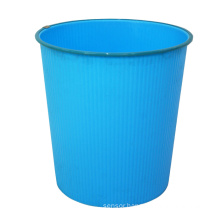 Plastic Blue Open Top Waste Bin (B06-930-3)